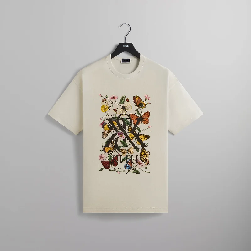 Overstock Kith K&K Monarch Vintage Tee - Sandrift