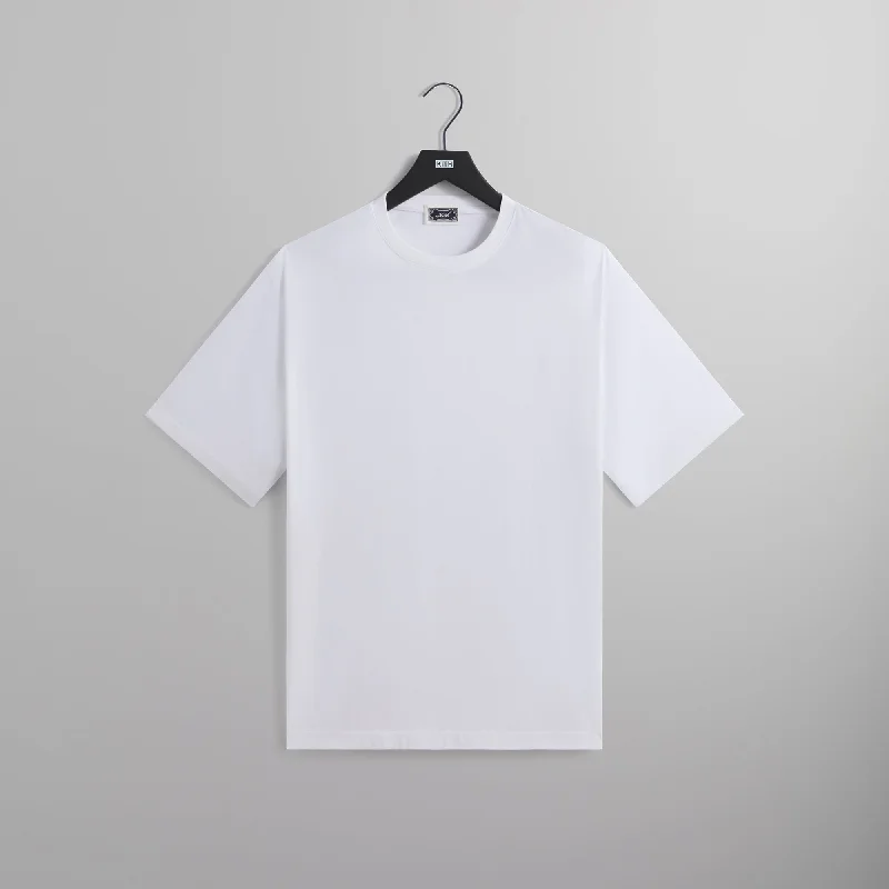 Kith Sueded Jersey Bishop Tee - White