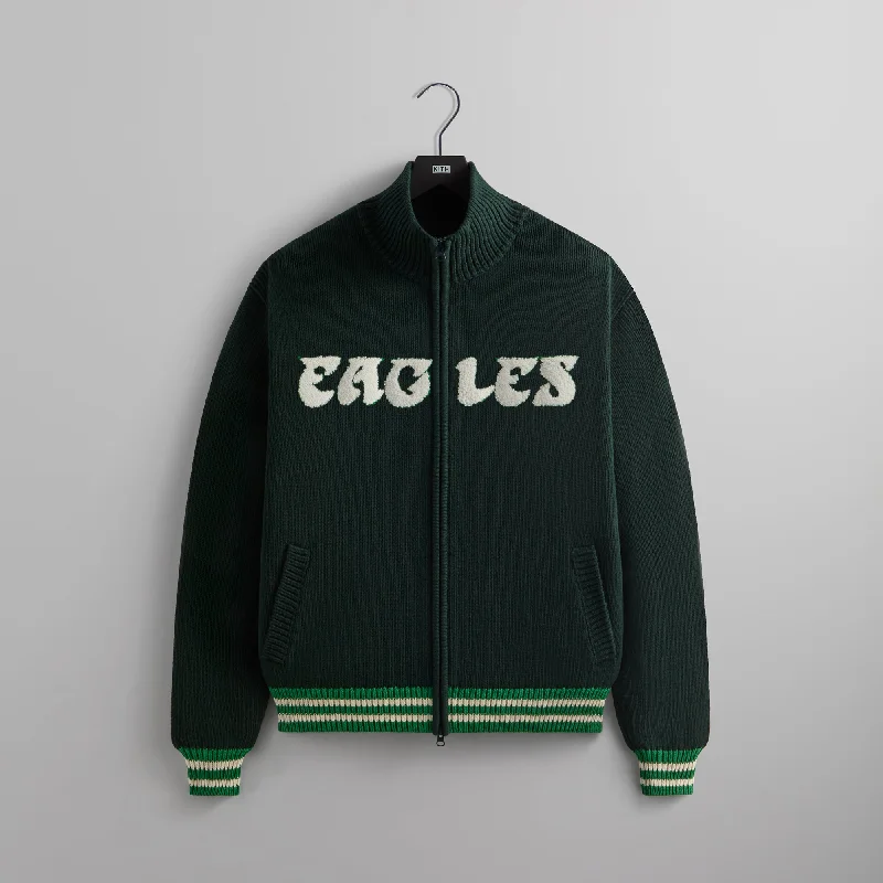 Quick Sale Kith & '47 for the NFL: Eagles Wyona Full Zip Sweater - Stadium