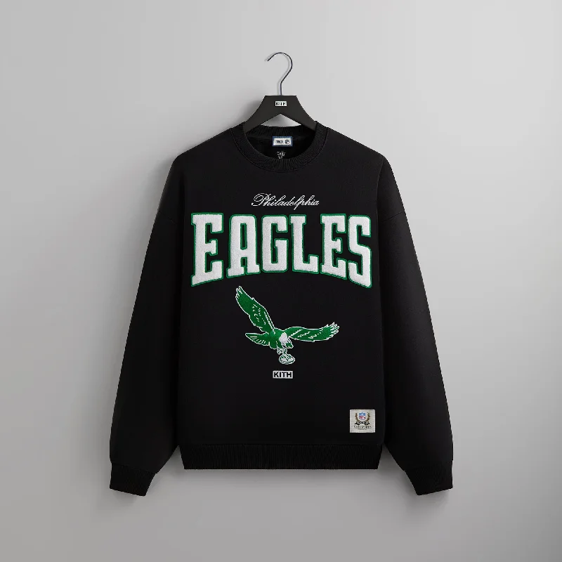Super Sale Kith & '47 for the NFL: Eagles Nelson Crewneck - Black