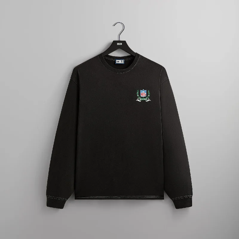 Final Markdown Kith & '47 for the NFL: Eagles Vintage Long Sleeve Tee - Black