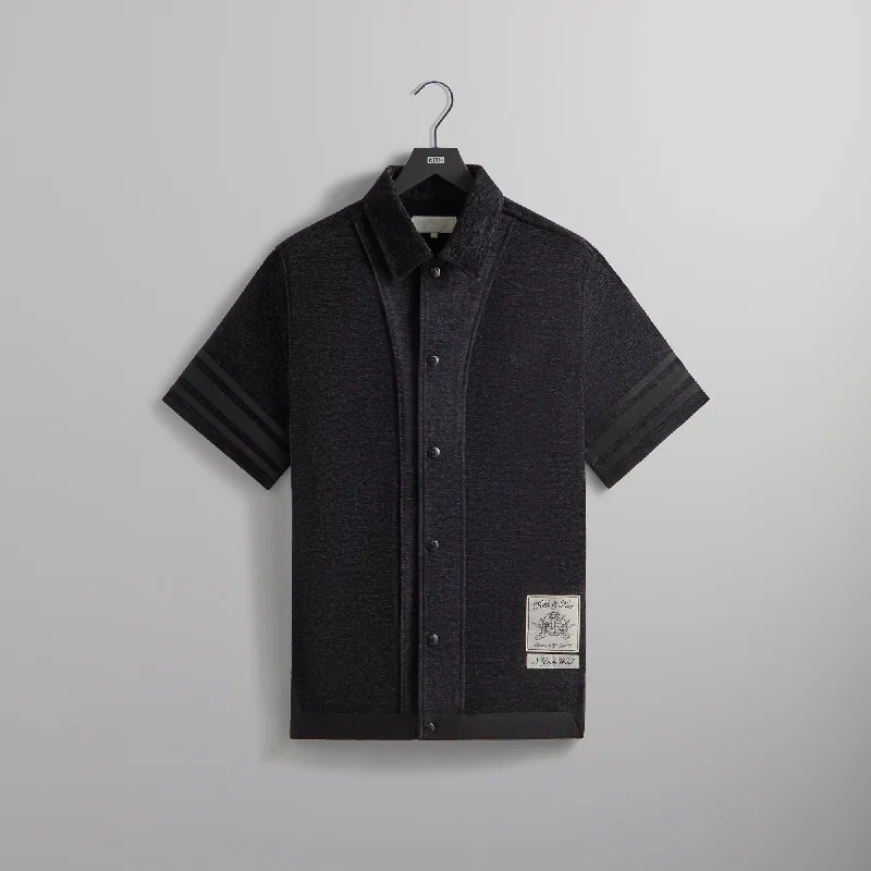 Price Rollback Kith Chenille Woodpoint Shirt - Black