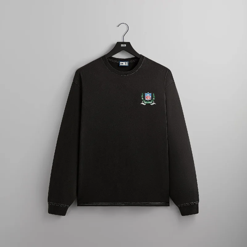 Time-Limited Offer Kith & '47 for the NFL: Jets Vintage Long Sleeve Tee - Black