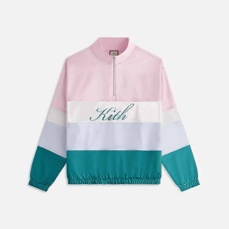 Kith Women Callan Panelled Quarter Zip - Abelia