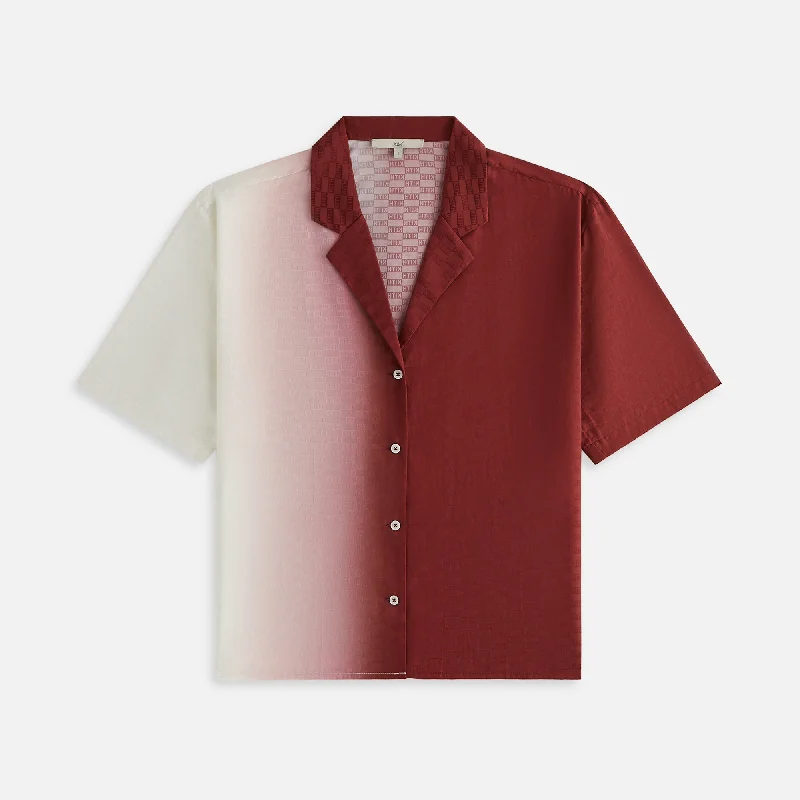 Kith Women Elena II Ombre Monogram Shirt - Fever