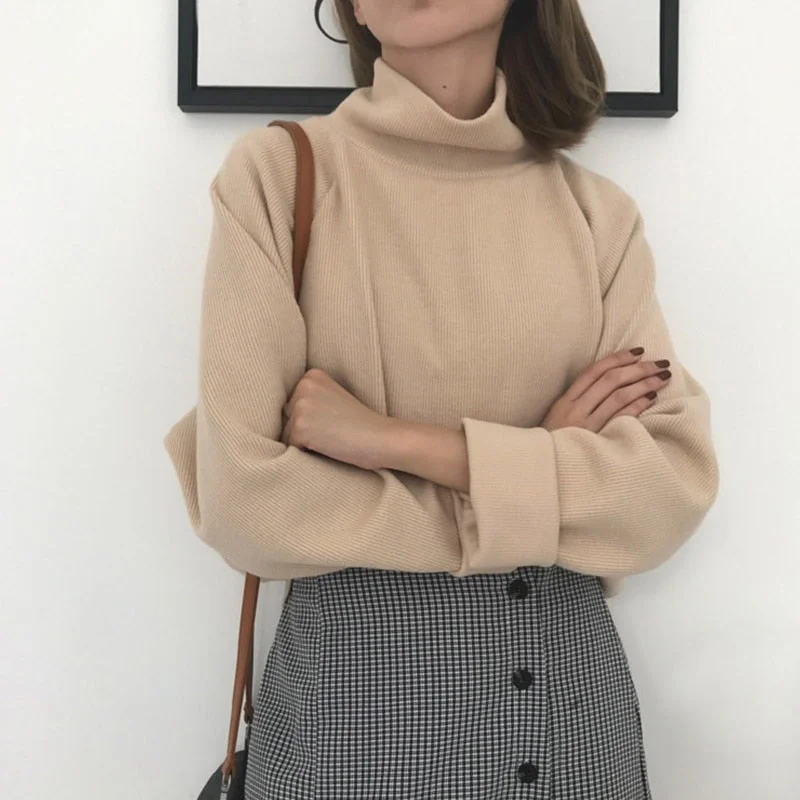 Buy More, Save More Long Sleeve Turtleneck sweater