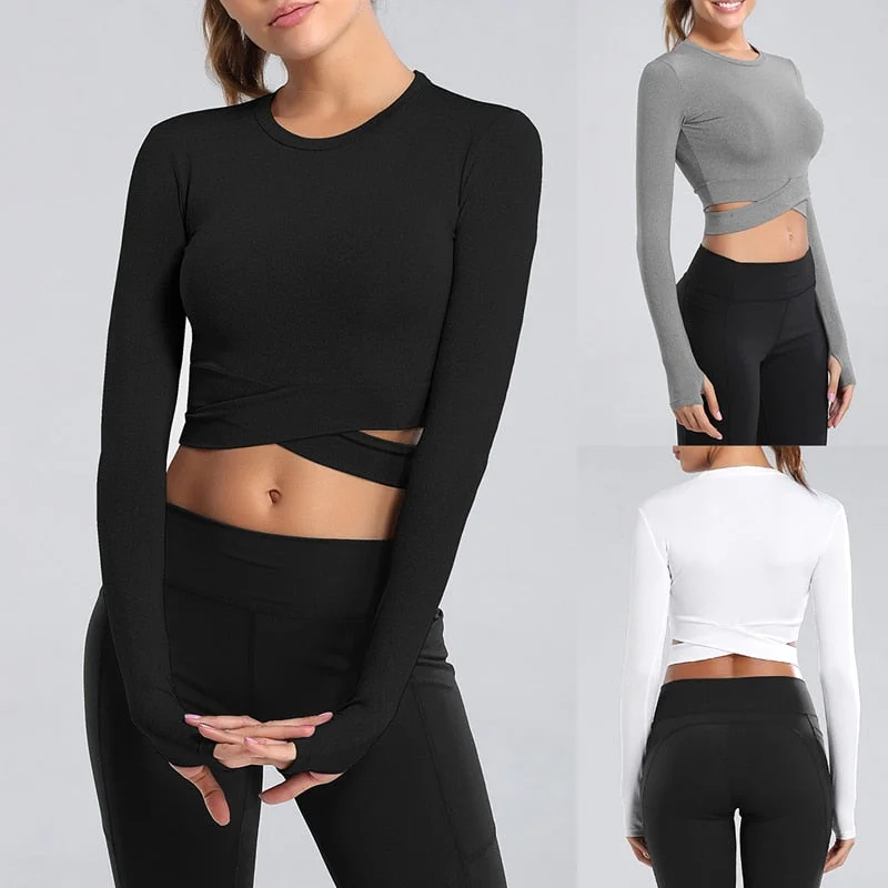 Deal Dash Navel Yoga  Crop Tops