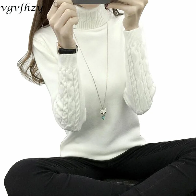 Weekend Deal Women Turtleneck Winter Sweater