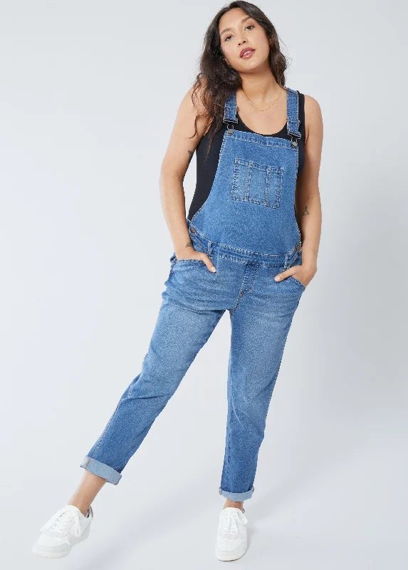 Price Break Denim Maternity Overall