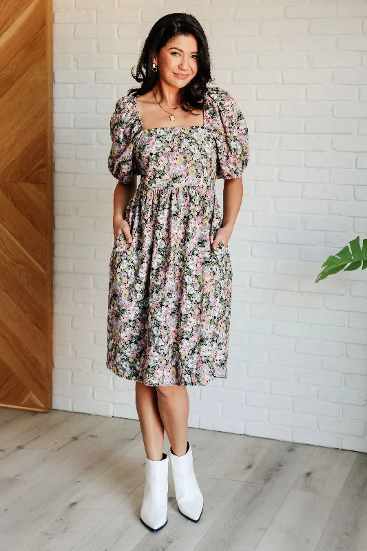 Exclusive Savings Excellence Without Effort Floral Dress