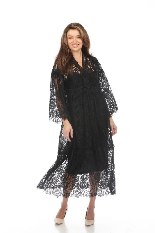Grand Opening Sale Johnny Was Biya Black Veronne Lace Slip Dress Boho Chic B38723-O Grand Opening Sale Johnny Was Biya Black Veronne Lace Slip Dress Boho Chic B38723-O