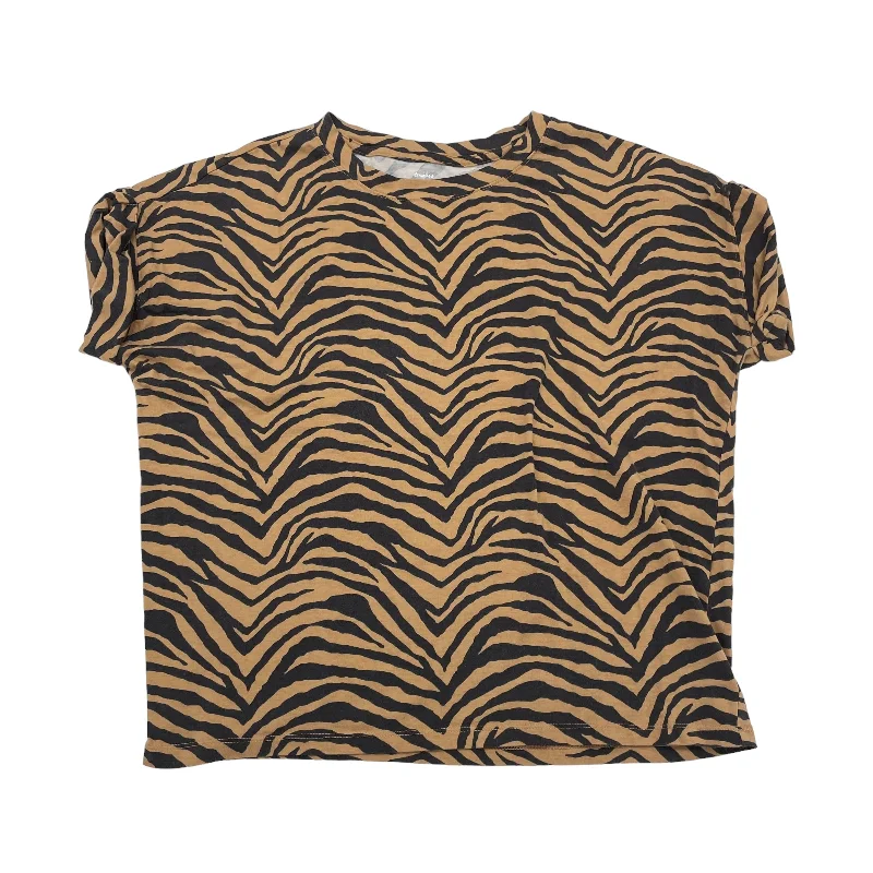 Season Finale Sale ANIMAL PRINT BANANA REPUBLIC TOP SS, Size XS