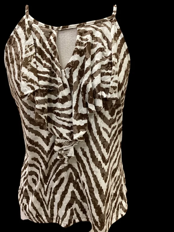 Daily Deals Animal Print Tank Top Inc, Size S