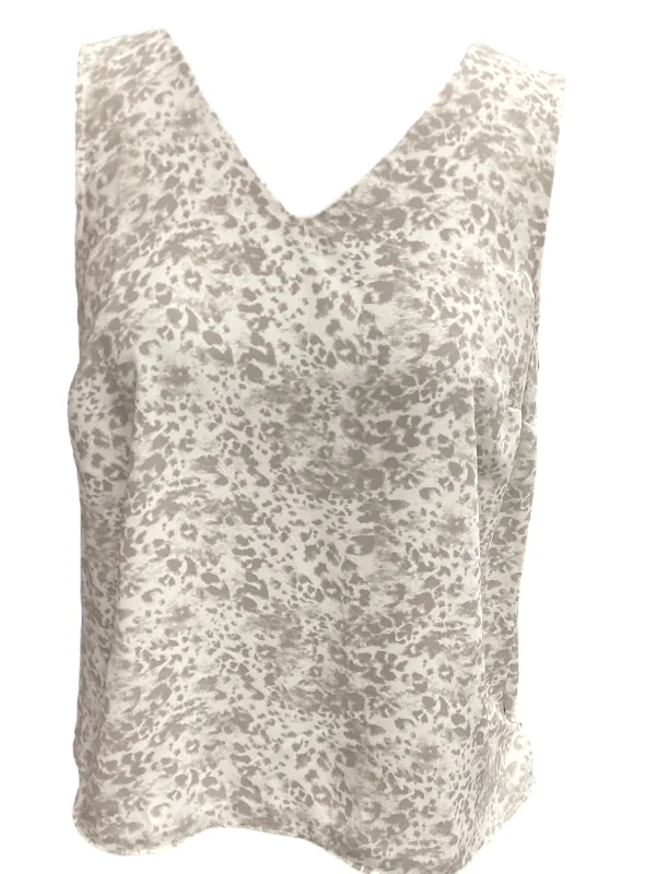Don't Miss Animal Print Top Sleeveless Nine West, Size S