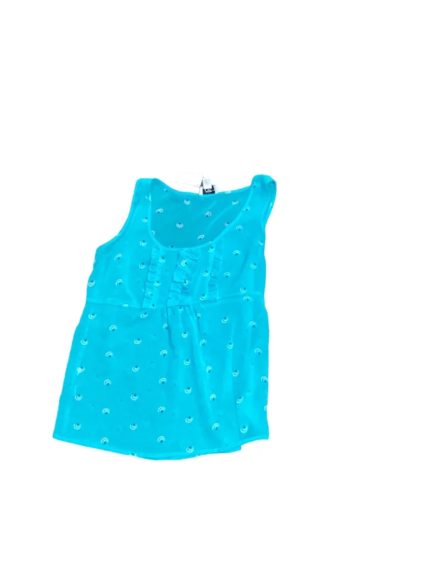 Discount Days Aqua Top 2pc Sleeveless Loft, Size S