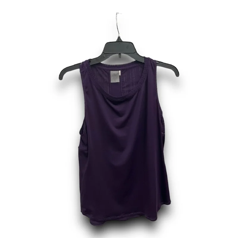 Now or Never Athletic Tank Top By Calia In Purple, Size: S