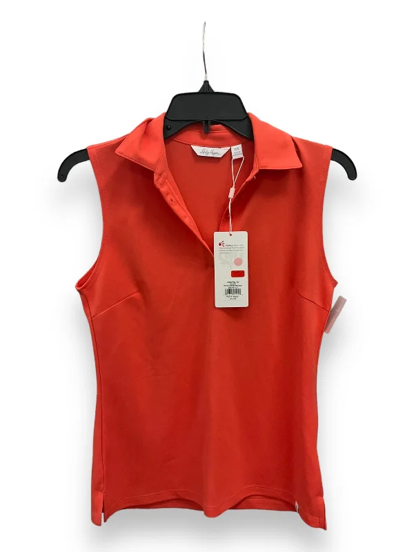Price Smash Athletic Tank Top By Lady Hagen In Orange, Size: Xs