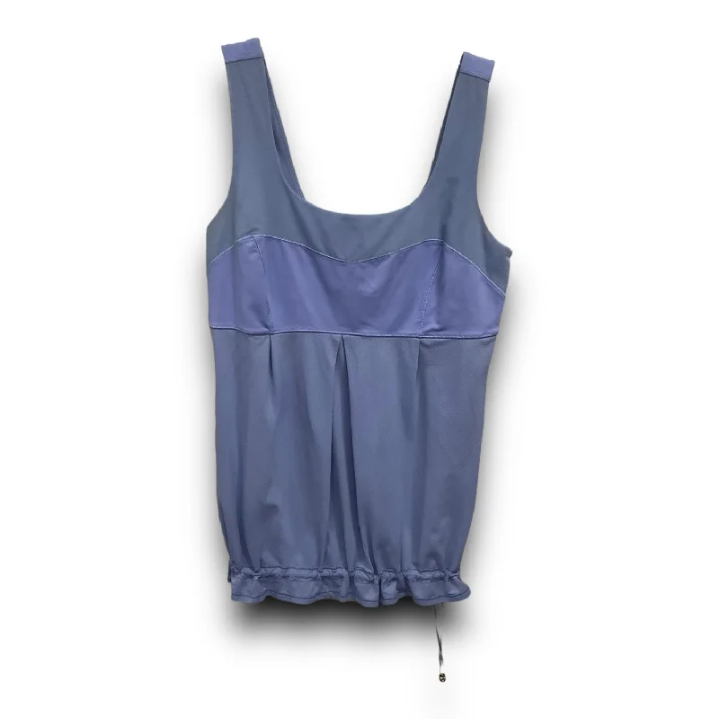 Referral Discount Athletic Tank Top By Lululemon In Blue, Size: 8