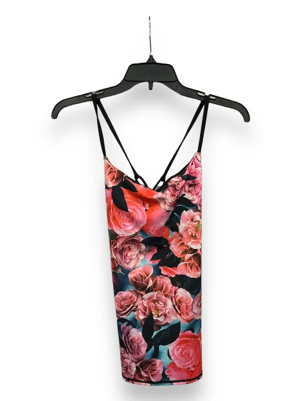 Value Deals Athletic Tank Top By Lululemon In Floral Print, Size: S