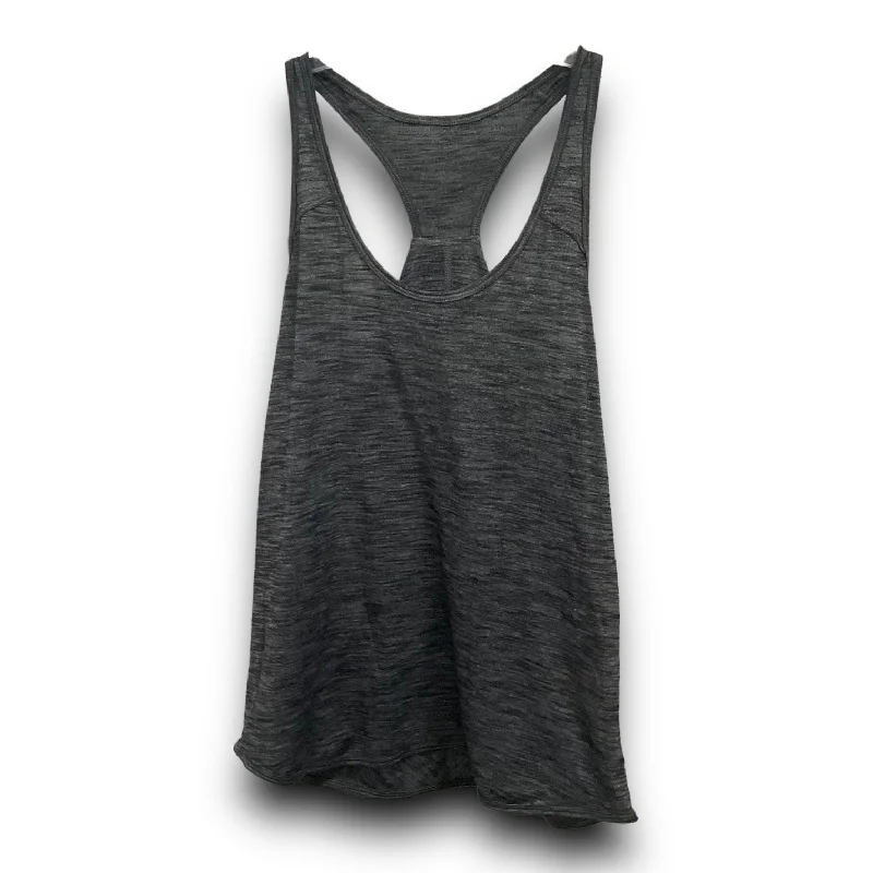Season Finale Sale Athletic Tank Top By Lululemon In Grey, Size: S