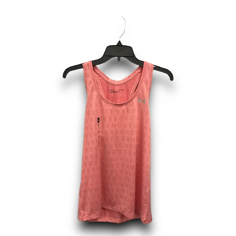 Big Discounts Athletic Tank Top By Under Armour In Pink, Size: M