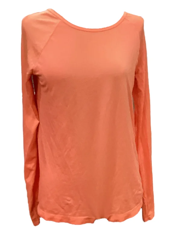 Midnight Sale Athletic Top Long Sleeve Collar By Under Armour  Size: S