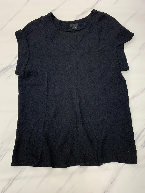 Price Rollback Black Top Short Sleeve Theory, Size L