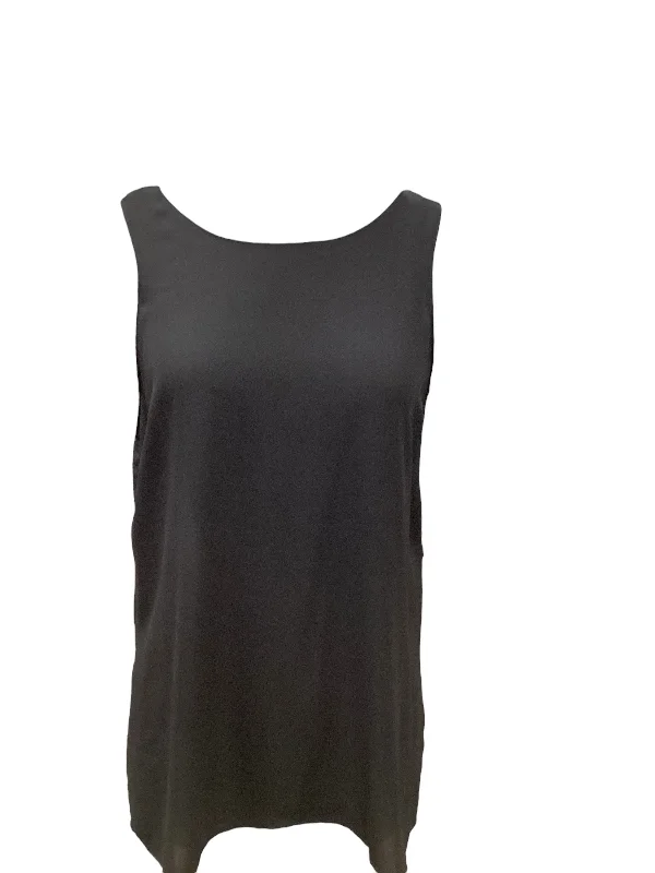 Discount Deals Black Top Sleeveless Lush, Size L