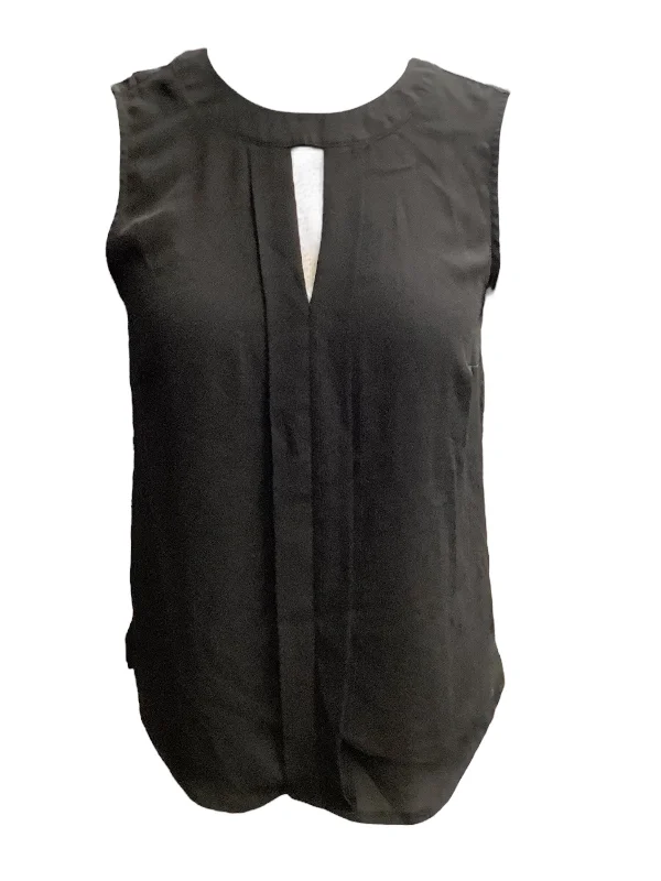 Deep Discounts Black Top Sleeveless Vince Camuto, Size Xs