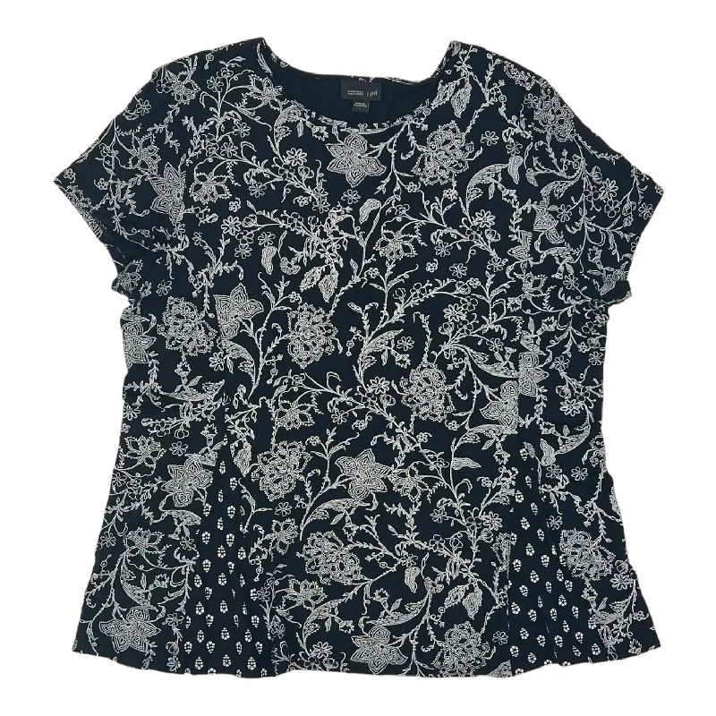 Inventory Reduction BLACK TOP SS by J. JILL Size:L
