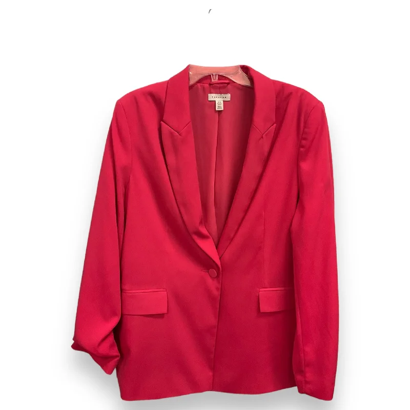 Price Smash Blazer By Topshop In Pink, Size: L