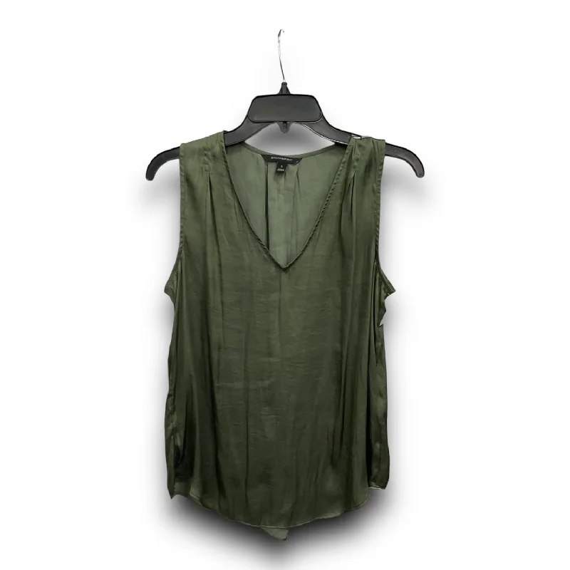Incredible Offers Blouse Sleeveless By Banana Republic In Green, Size: S