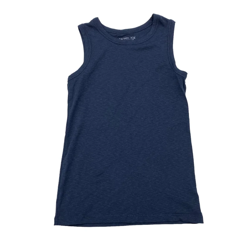 Overstock BLUE TANK TOP by RACHEL ZOE Size:M
