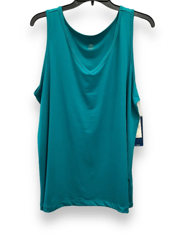 Limited Availability Blue Tank Top Reebok, Size 1x