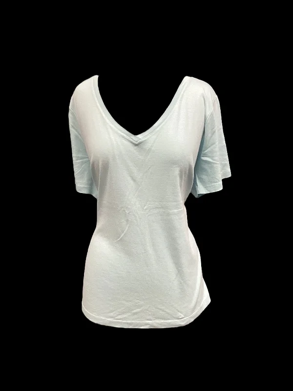 Clearance Sale Blue Top Short Sleeve Talbots, Size 3x
