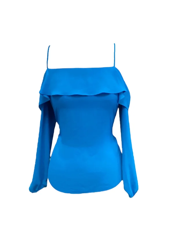 Online Only Blue Top Sleeveless 1.state, Size M