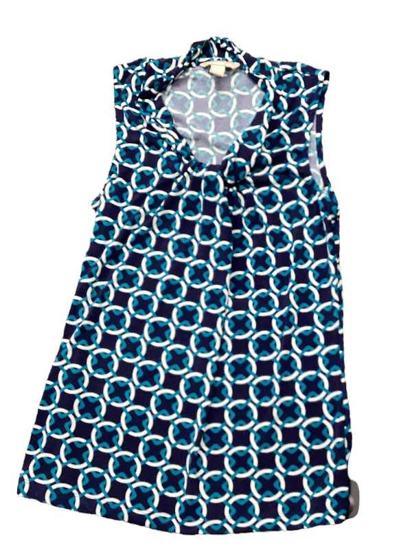 Don't Miss Blue Top Sleeveless Banana Republic, Size Xs