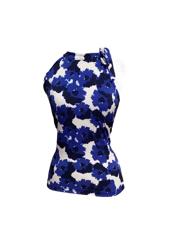Sneak Peek Sale Blue Top Sleeveless Banana Republic, Size Xs