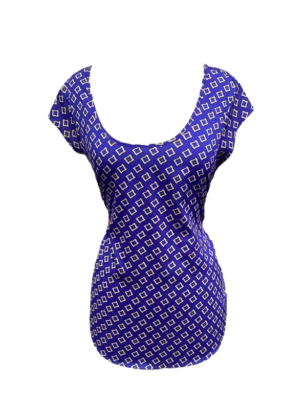 Buy More, Save More Blue Top Sleeveless Daniel Rainn, Size M