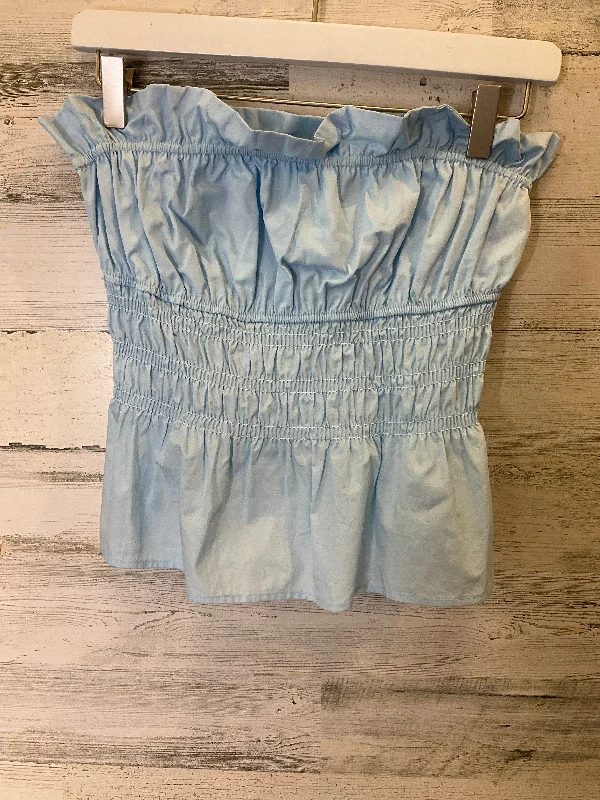 Special Price Blue Top Sleeveless Hyfve, Size M