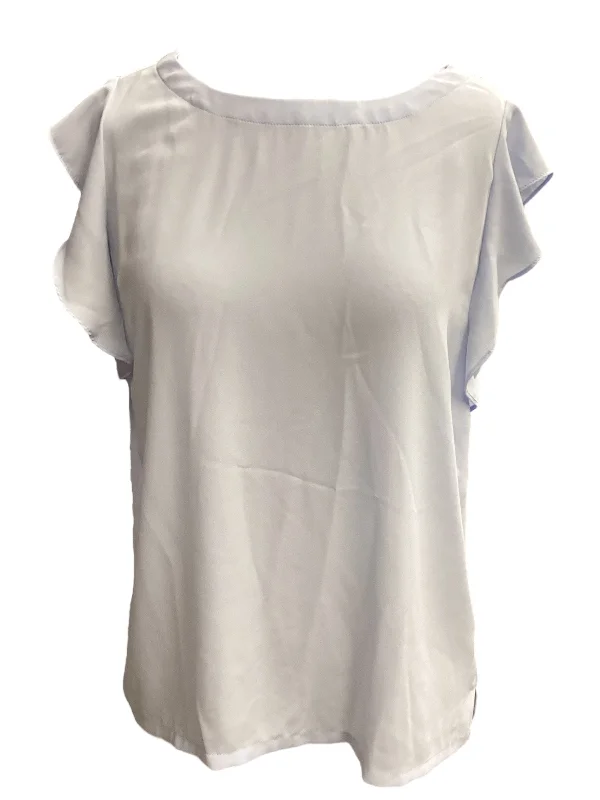 Final Markdown Blue Top Sleeveless Loft, Size M