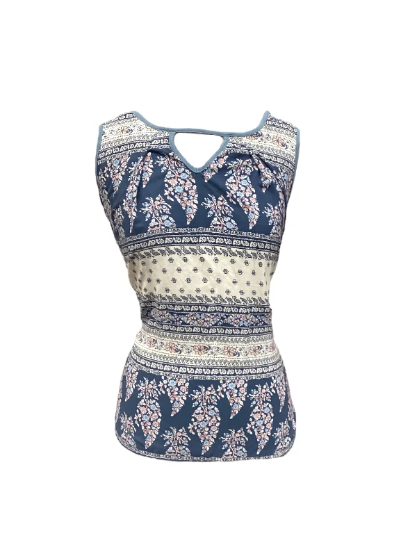 Stock Up and Save Blue Top Sleeveless Westport, Size M