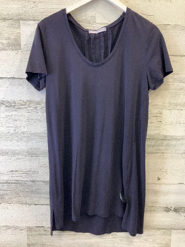 New Markdowns Blue Tunic Short Sleeve Project Social Tee, Size M