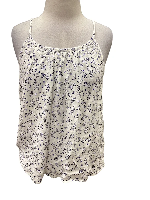 Seasonal Clearance Blue & White Top Cami H&m, Size 2