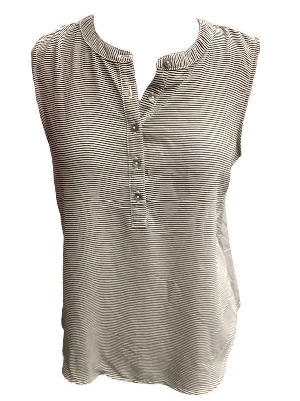 Bargain Prices Black & White Top Sleeveless Loft, Size M