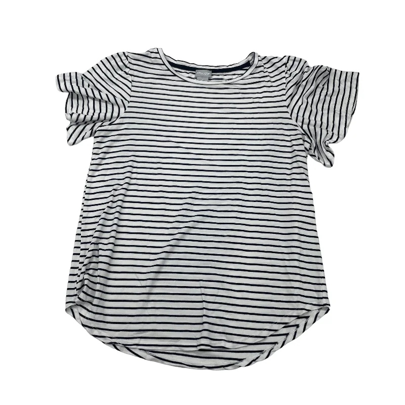 Fantastic Offers BLUE & WHITE TOP SS by CHICOS Size:S