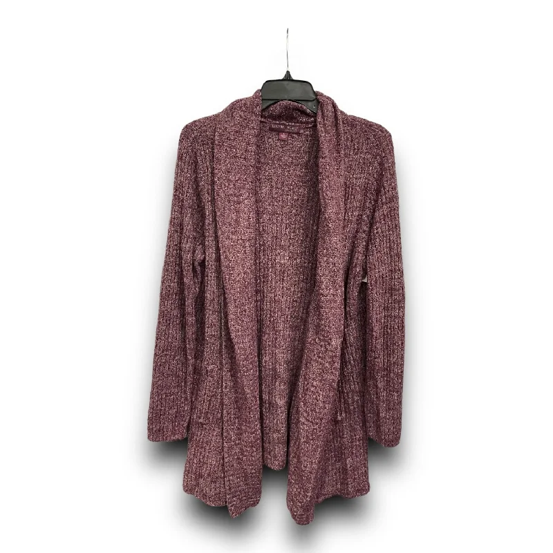 Price Cut Cardigan By Barefoot Dreams In Purple, Size: L