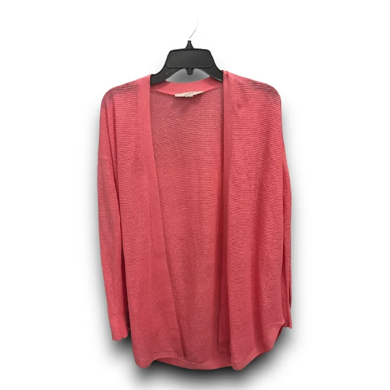 Seasonal Sale Cardigan By Loft In Pink, Size: S