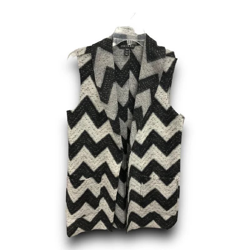 Today’s Deal Cardigan By Tribal In Black & Grey, Size: Xs
