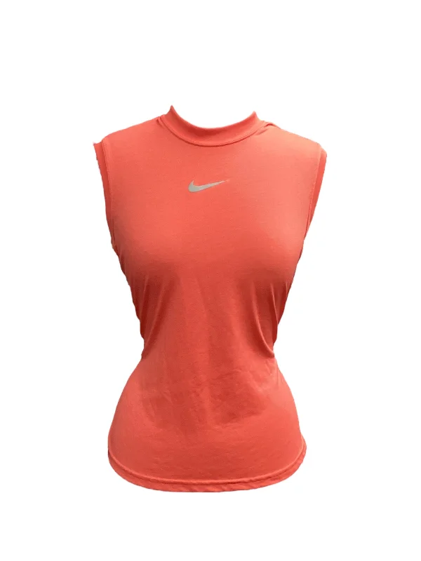 Price Break Coral Athletic Tank Top Nike, Size M